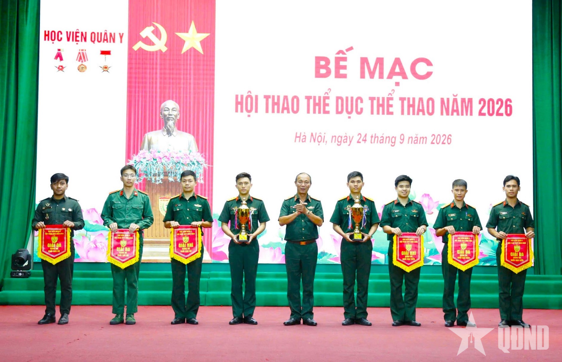 Học viện Quân y tổ chức bế mạc Hội thao Thể dục thể thao năm 2026